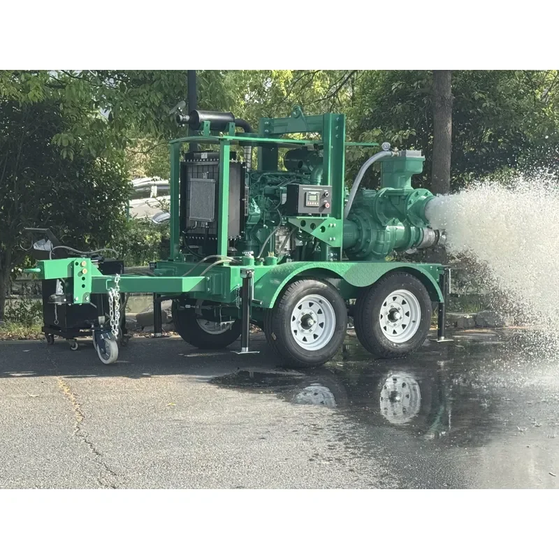 20266 Inch Engine Driven Water Pump for Large Displacement Engines with High Suction Depth High Head and High Vacuum Self