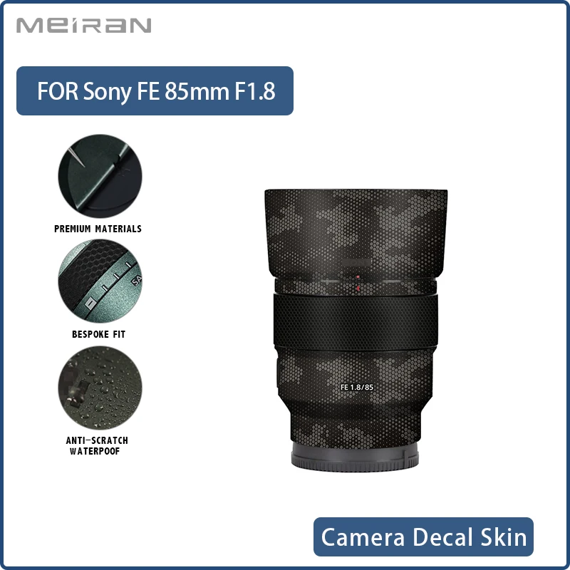 

SEL85F18 Decal Sticker for Sony FE FE 85mm F1.8 Camera Lens Skin Sticker Protective Film Skin Wrap Film Photography Accessories