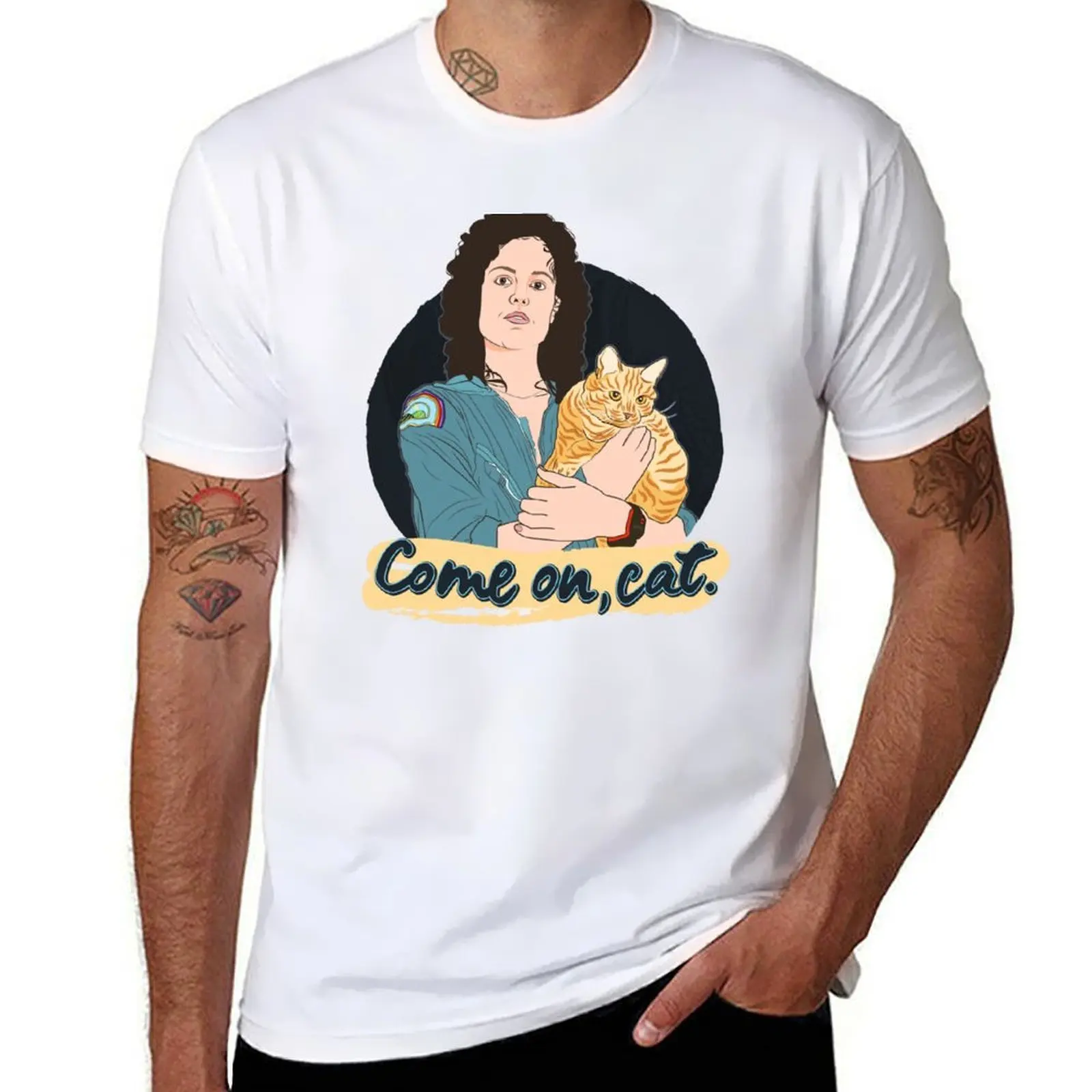 

Come On, Cat T-Shirt man t shirt heavy cotton t shirts for man cotton funny T-Shirt