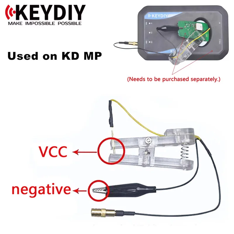 KEYDIY MP Dedicated No Soldering Wire Adapter Clip Work With KEYDIY MP Tool For MQB48 Without Disassembling Car Accessories