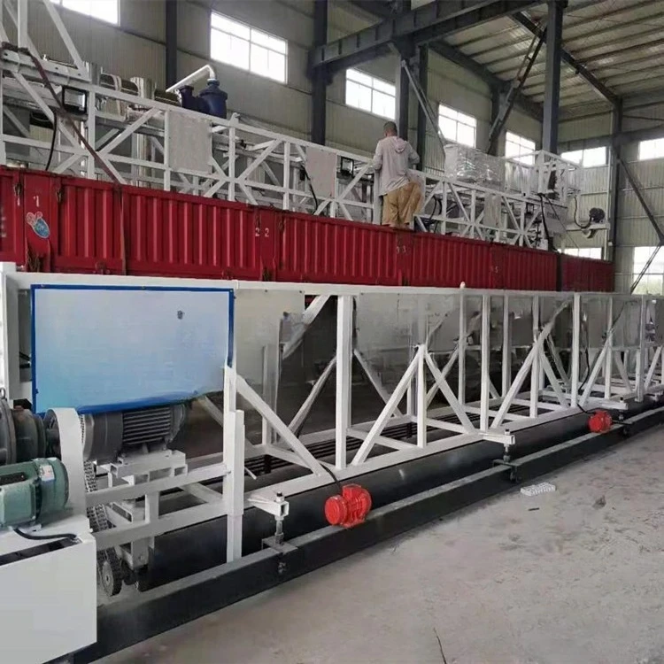 Suspended bridge pavement paver, box girder leveler paver