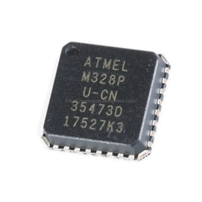 1PCS Atmega328 328 ATMEGA328P-MU IC MCU 8BIT Mega328 QFN32 Chip ATMEGA328P-MU QFN-32 ATMEGA328P MU