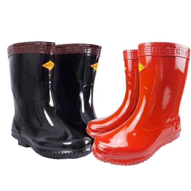 

1 pair of electrician insulated boots, power work insulated boots 6kv/10kv/20kv/25kv/35kv high-voltage insulated rubber boots