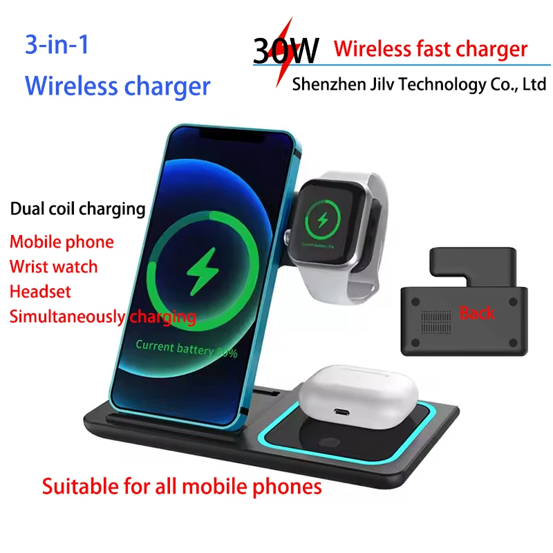3 In 1 Wireless Cha…