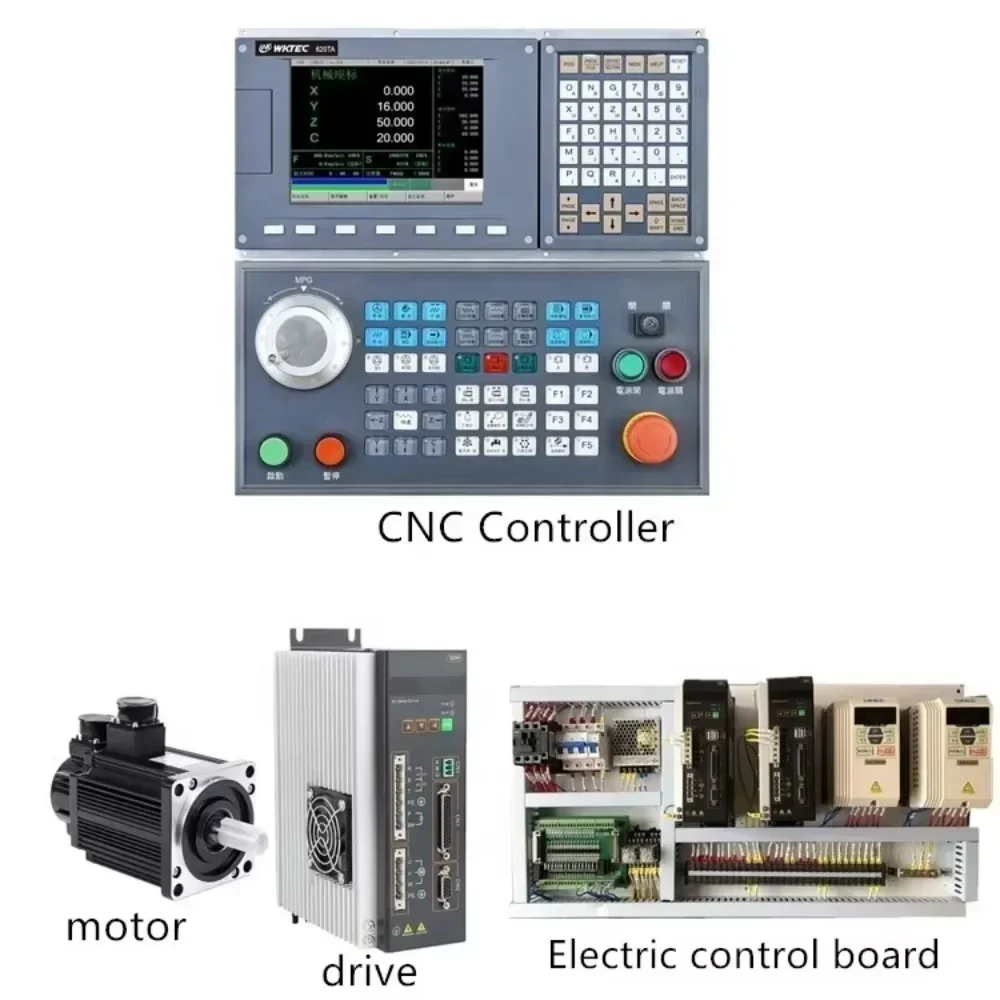 Value for money Wktec Syntec Cnc Controller 2/3/4/5 Axis Lathe Panel System Cnc For Press Brake Cnc Control Syste