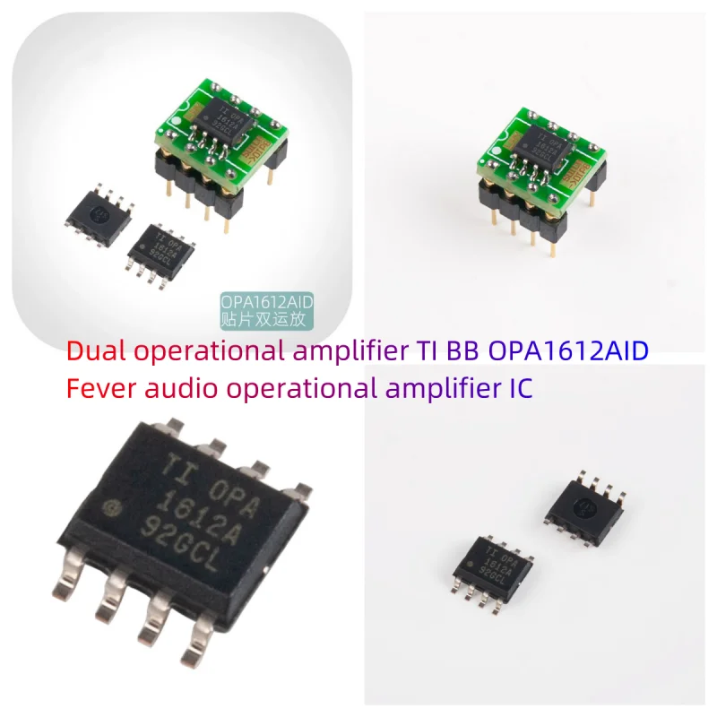 

New chip mounted dual operational amplifier TI BB OPA1612AID audiophile operational amplifier IC