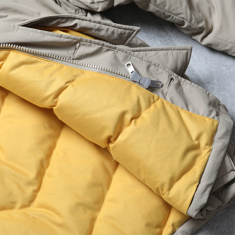Traje de caza retro informal japonés, chaqueta interior de felpa con cuello de pana gruesa para soportar el frío