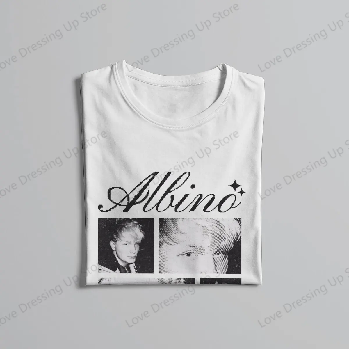 Joost Klein Albino Cotton Short Sleeve T-shirt Men Women Versatile Summer Creativity  Tops