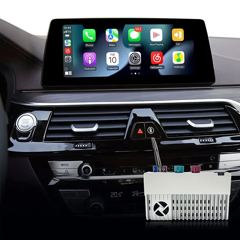 Wireless Navigation Mirroring for BMW 14 Android Auto 2025 Carplay Update Original Car Screen Compatible with Android 14