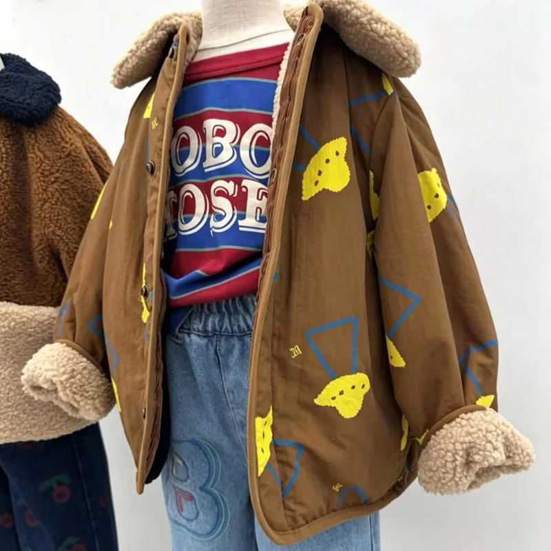Pre-sale(Ship in Oct.) 2026 BC Autumn Girls Patchwork Sweatshirts Baby Boys Clothes Jackets for Kids Sweatshirt & Pants Set