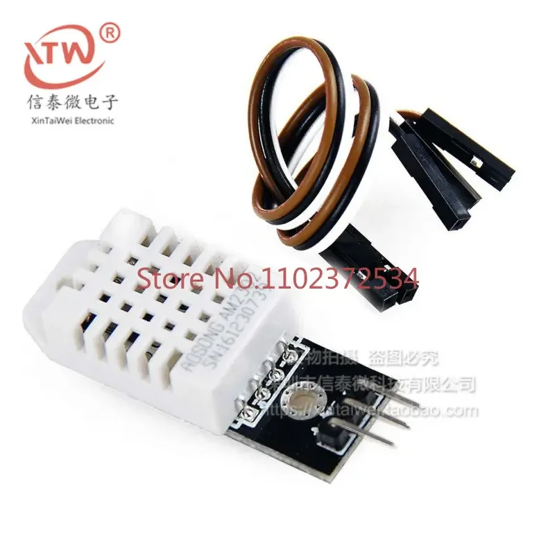 5 pieces HT22 single bus digital temperature and humidity sensor AM2302 module electronic building block