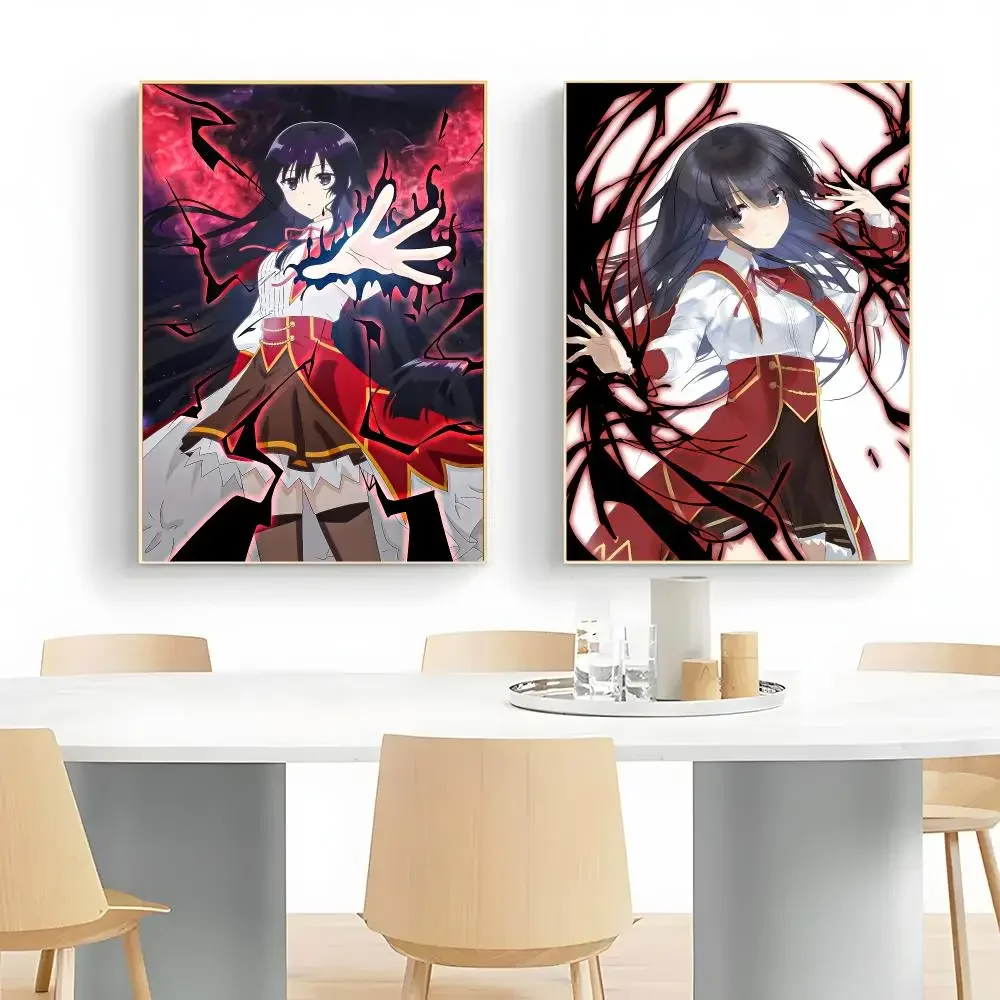 V-Villainess Level 99 I May Be the Hidden Boss but I’m Not the Demon Lord Poster Wall Art Print Decorative Mural Home Decor Gift