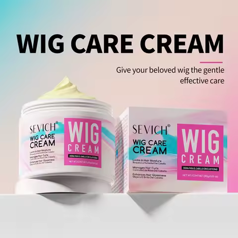 SEVICH Wig Care Cream 100g Keratin Wig Styling Cream Moisturizer Shine Conditioner Repair Frizz Damaged Anti-Frizz Hair Mask