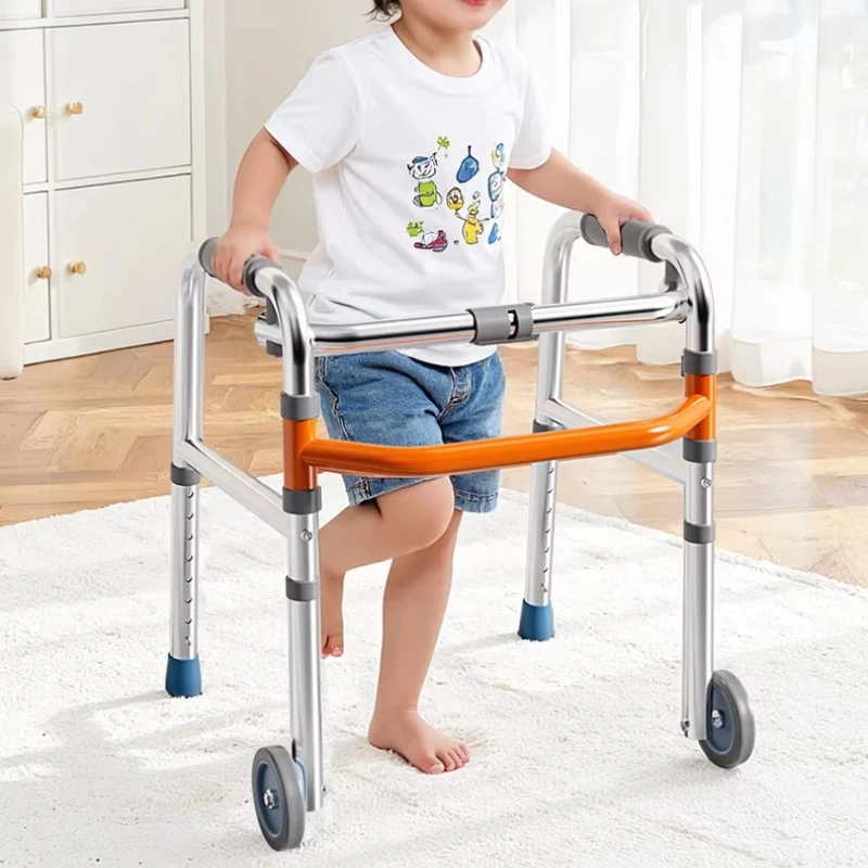 Children's Walkers/Fracture Rehabilitation Walking Aids /Lower Limb Training Walking Mobility Aids Scooter Crutch Standing Frame