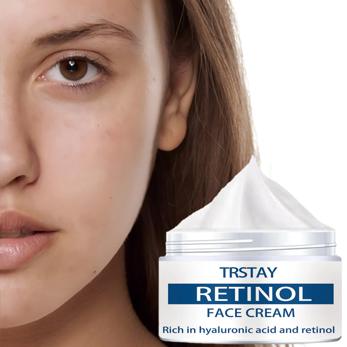 

Крем Retinol, отбеливающий, увлажняющий, уход за кожей вокруг глаз, мешков под глазами, от морщин, тёмных кругов