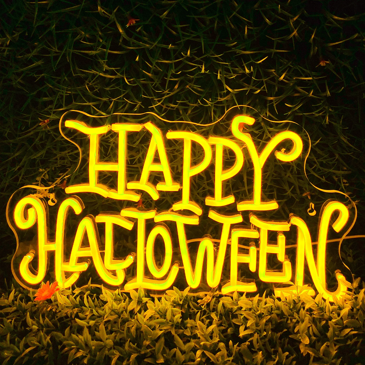 Halloween neon Sign wall decoration halloween neon light bar party room bedroom cave haunted house wall hanging light neon lamp