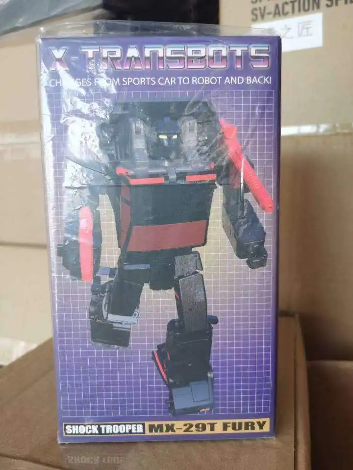 New Transformation Toy X-TRANSBOTS MX-XXIX-T MX-29T Fury Figure In Stock