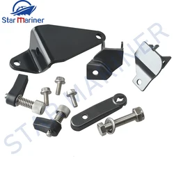 689-48501 Remote Control Attachment Kit For Yamaha Parsun Outboard Motor 2 Stroke 25HP 30HP 61N 69P 69S Boat Engine Replaces