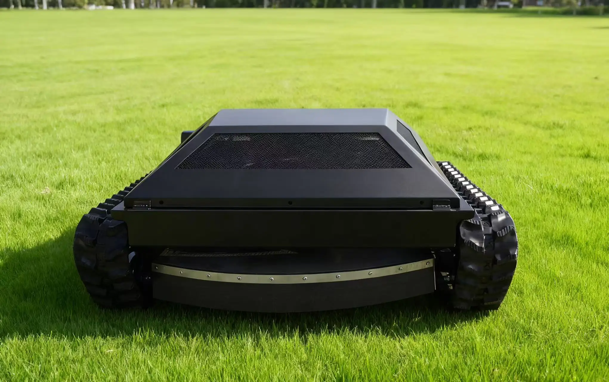 

Customized lawn mower CE EPA certified remote control operation, military grade material, efficient weed control