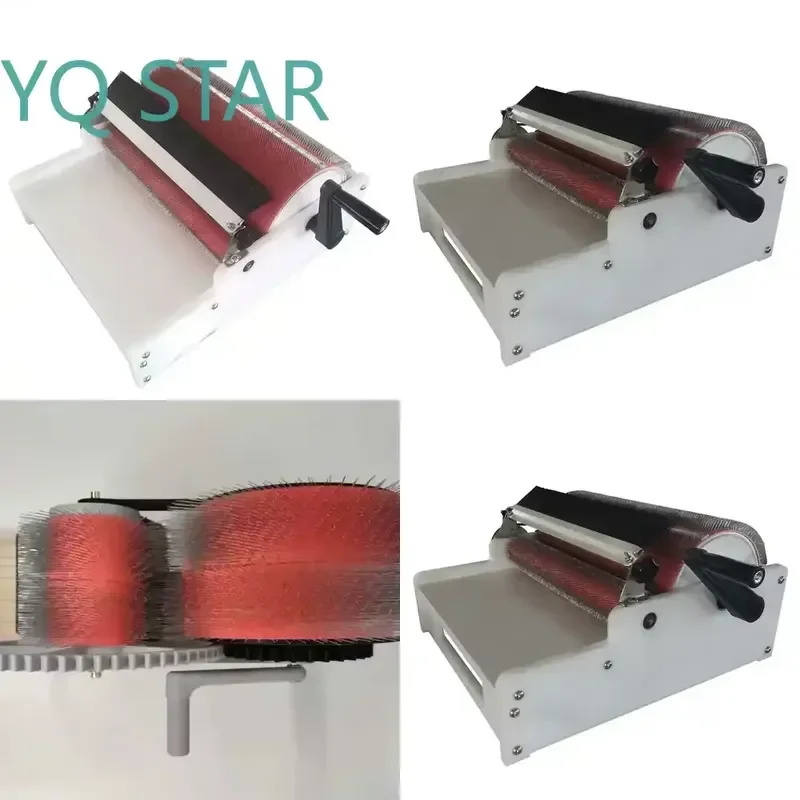 Mini Swing Wool Drum Carding Machine for Handmade Wool Combing and Fiber Processing