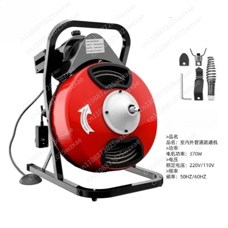 Automatic dredging machine, outlet dredging machine, sewer serpentine drainage cleaner, drain pipe cleaning