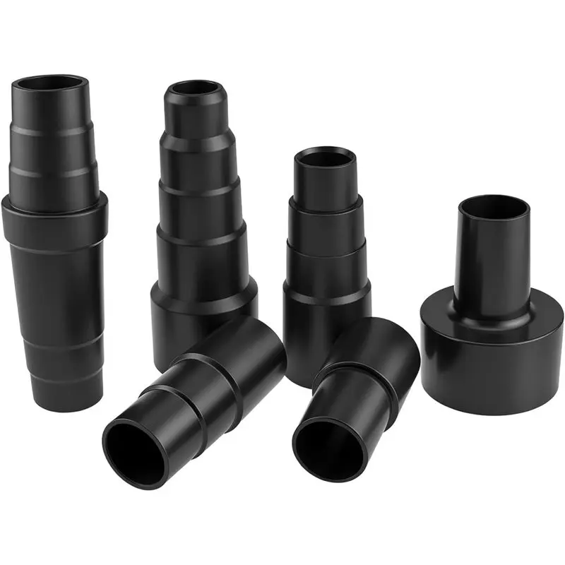 A83G-6Pcs Hose Reducer Adapter Set,2-1/2'' To 1-1/4'',1-1/4'' To 1-3/8'' To 1-1/2'',32Mm To 35Mm For Wet Dry Vacuum Cleaner
