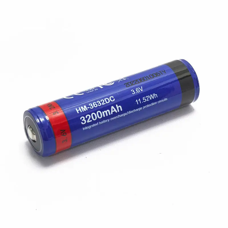 3200mAh HM-3632DC Rechargeable Lithium Battery Replacement Compatible with GQ25 GQ35 FQ25 Thermal Imaging Camera Device
