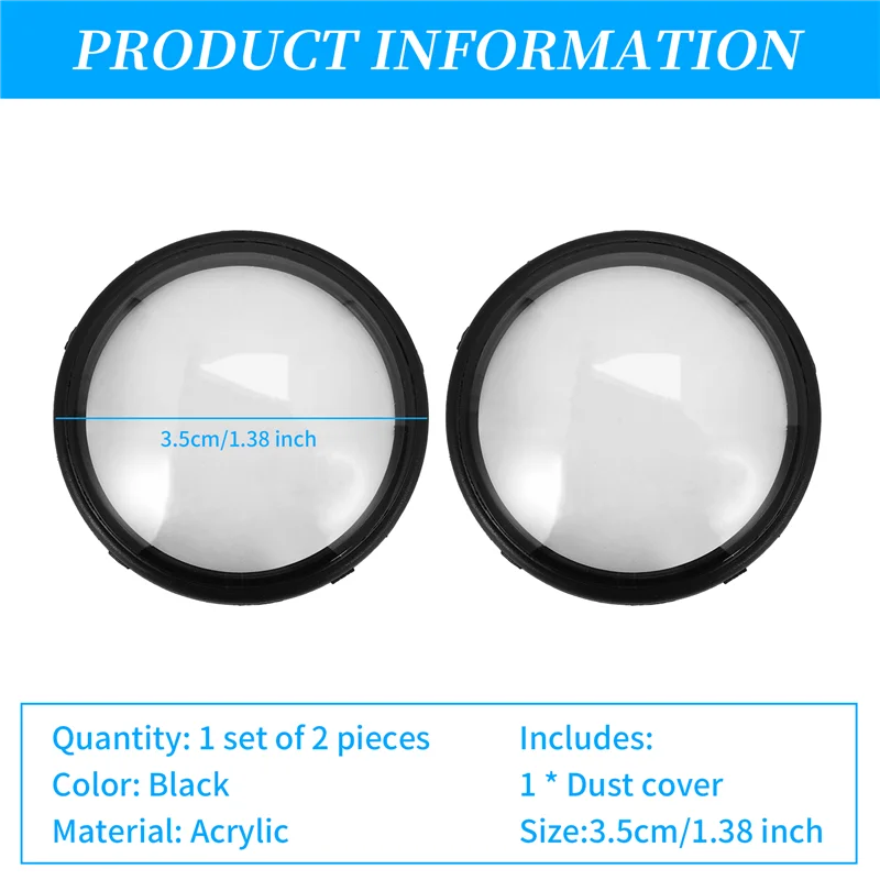 -MEOF lentilles de protection cadre de couverture d'objectif de caméra pour caméra de Sport Gopro Max