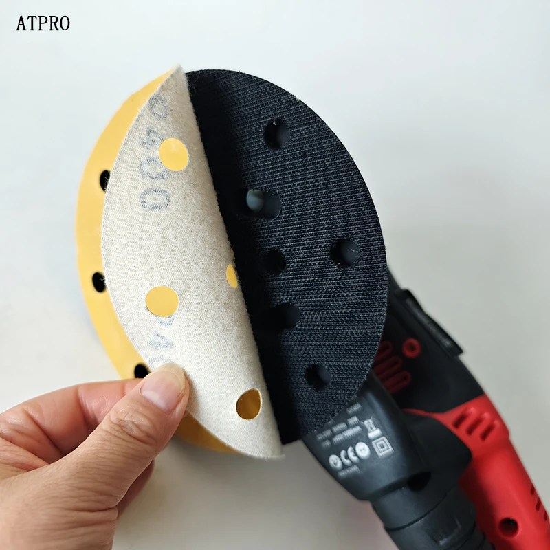ATPRO 6 Inch 150mm Brushless Electric Sandpaper Machine Grinding Machine Grinding And Polishing Sanding Machine