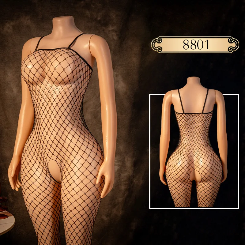 Lingerie Sexy Plus Size em Rede Colorida, Roupas de Festa, Brinquedos Sexuais, Bodysuits Femininos para o Natal e Dia dos Namorados