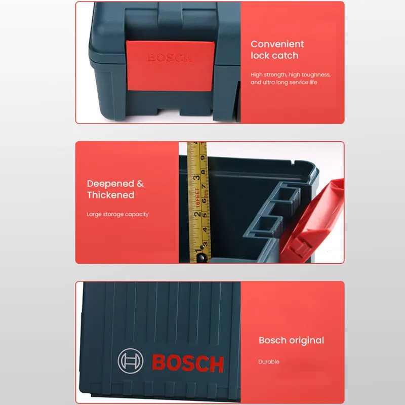 Bosch Tool Box Tool Bag Portable Storage Case for Power Tools GBH180-LI/GBH2-26/2-28/4-32/2000DRE Tools Packaging