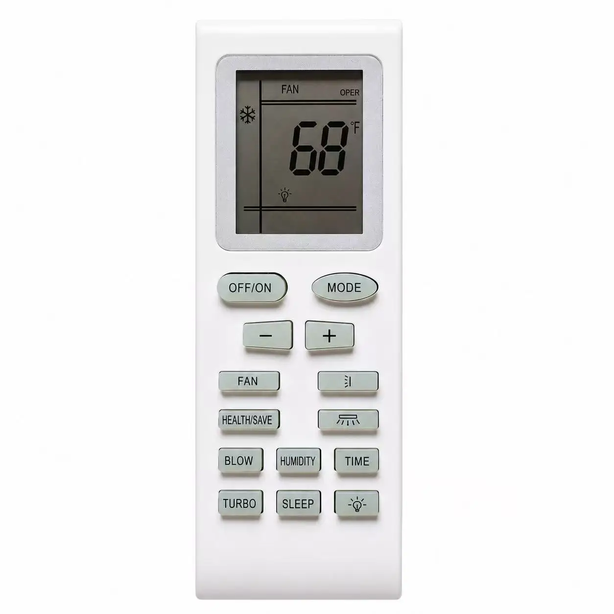 Electronics Accessories,Air Conditioner Replacement Remote Control for Gree YBOF YB1FA YB1F2 (ABS)