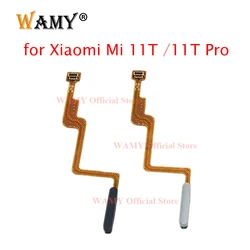 WAMY New Home Power Button Fingerprint Sensor Flex Cable for Xiaomi Mi 11T / 11T Pro