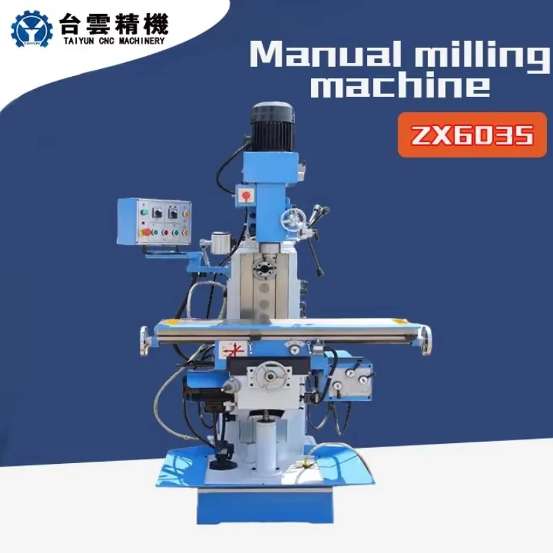 آلة طحن صغيرة ZX6035 عالية الجودة فرش السيارات طحن المعادن سطح المكتب آلة طحن صغيرة