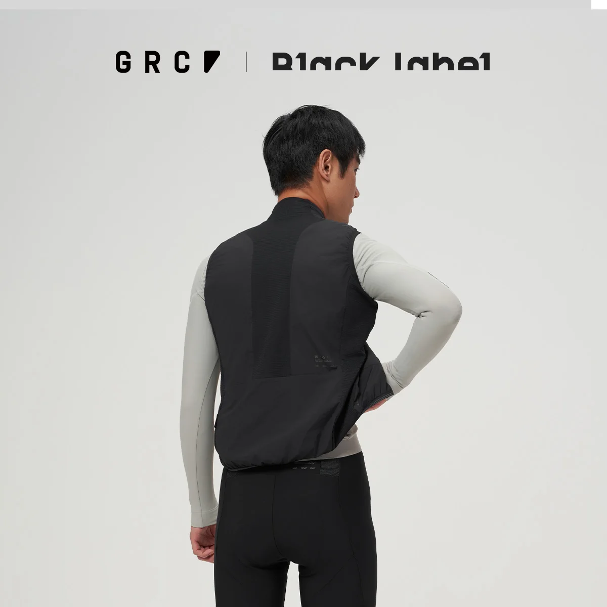GRC Cycling Apparel Black Label Deep Winter Vest