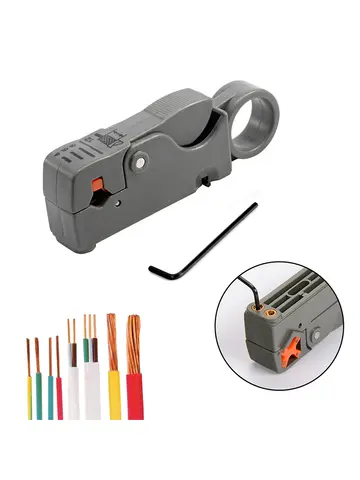 Stripping Pliers Decrustation Wire Cable Tools Stripper Stainless Steel  Hexagon Wrench Accessorie Insulated Electrical Straight