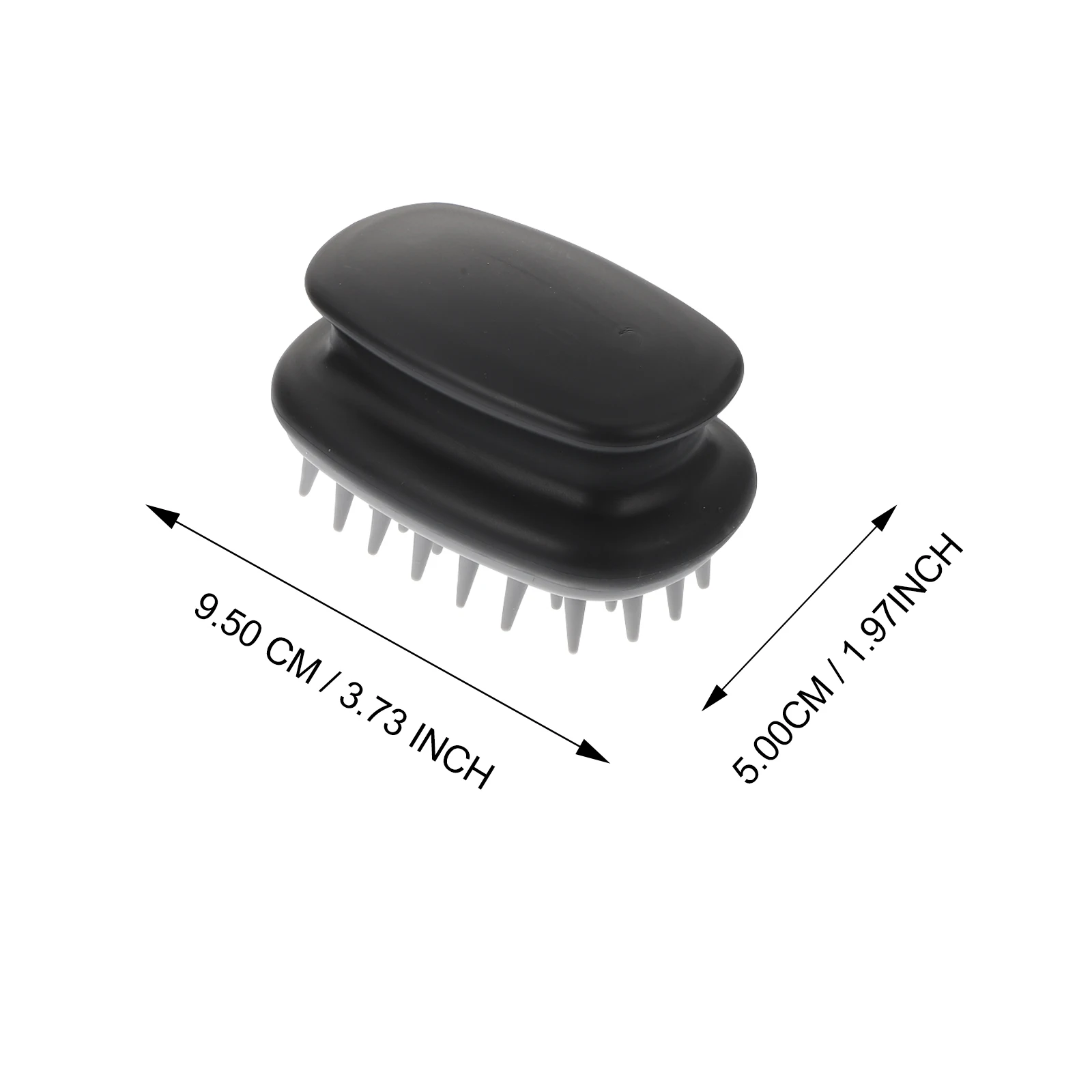 

2 шт., щетка для шампуня для волос, массажная силиконовая щетка для кожи головы, способствующая росту волос, очиститель для головы, скруббер для головы