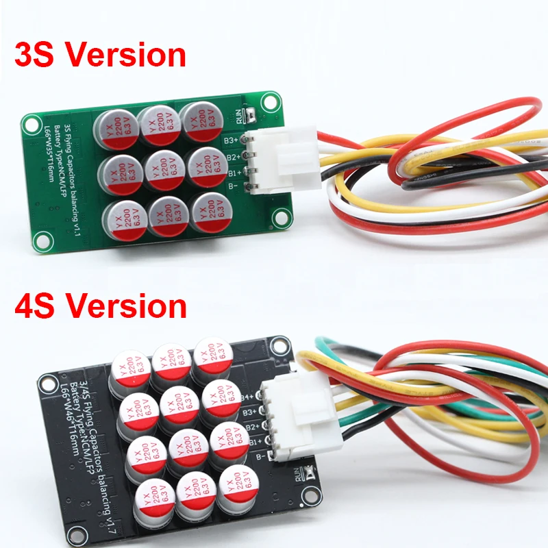 BMS 3S 4S 5S 6S, equilibrador activo Lifepo4 LTO, equilibrador de batería de litio de iones de litio 7S 8S 14S 16S 17S 21S, tablero de ecualización