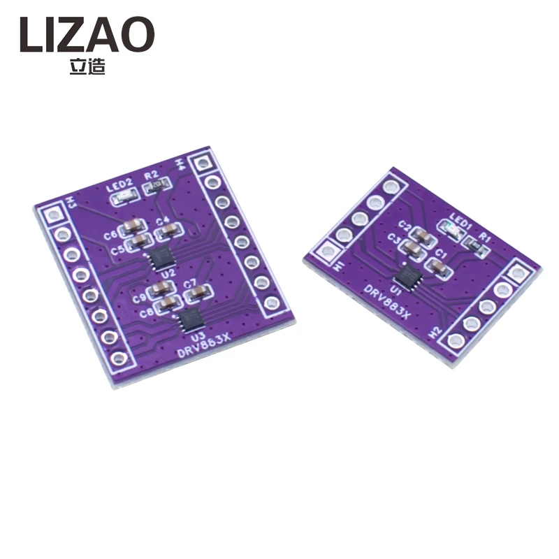 DRV8837 One or Two DC H-bridge Motor Driver Module DC Brushed Motor PWM Speed Control Board For Arduino Smart Car Robot DIY