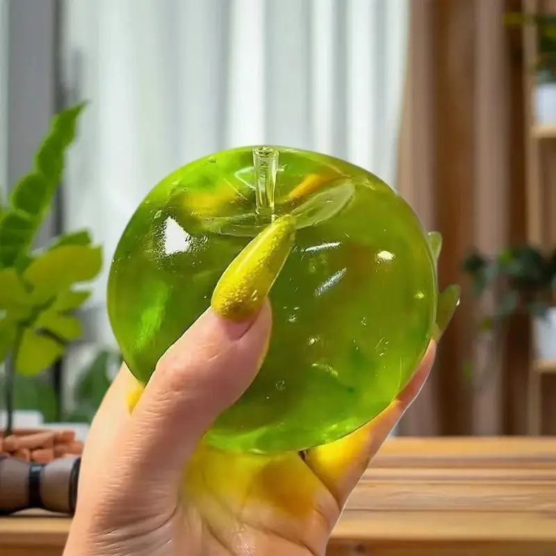 Ontspan en stress loslaten met een stuk appelvormig fidget-speelgoed, geweldig cadeau voor vrienden