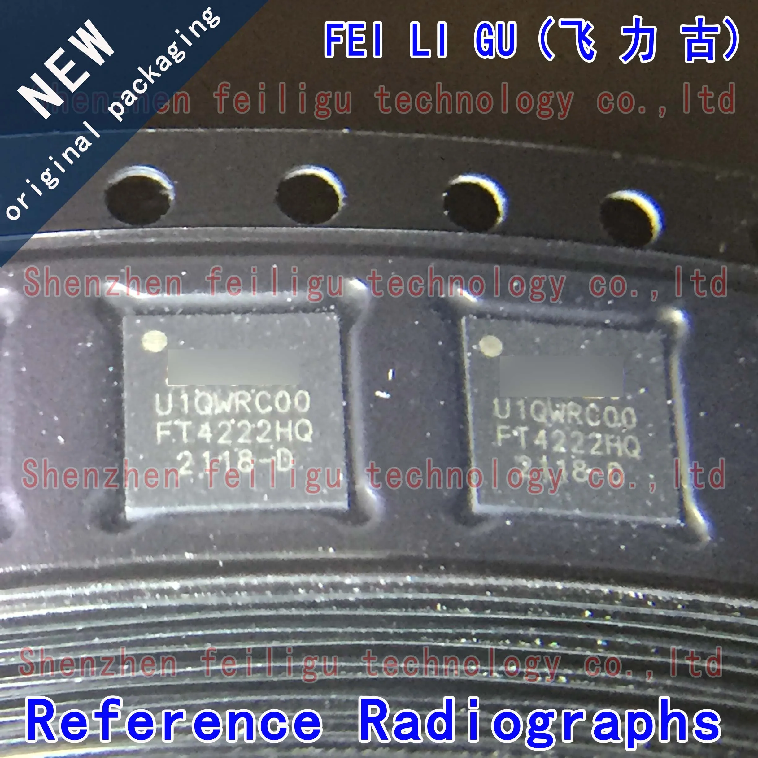 1 ~ 30ชิ้น100% FT4222HQ-D-R ใหม่ FT4222HQ แพคเกจ FT4222: VQFN32ความเร็วสูง USB to spi/ I2C ชิปบริดจ์