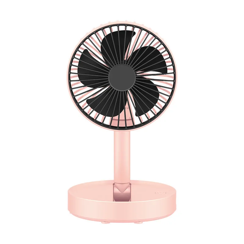2026 New Desktop Fan USB Charging Model, Long Endurance Foldable Mini Retractable Fan, Dormitory Portable Desktop Electric Fan