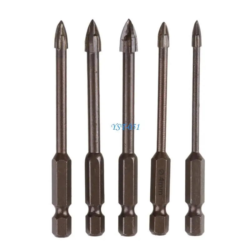 

E15A Black Wear-resistant Sturdy for Cross for Triangle Drill for Glass/Brick/Plastic