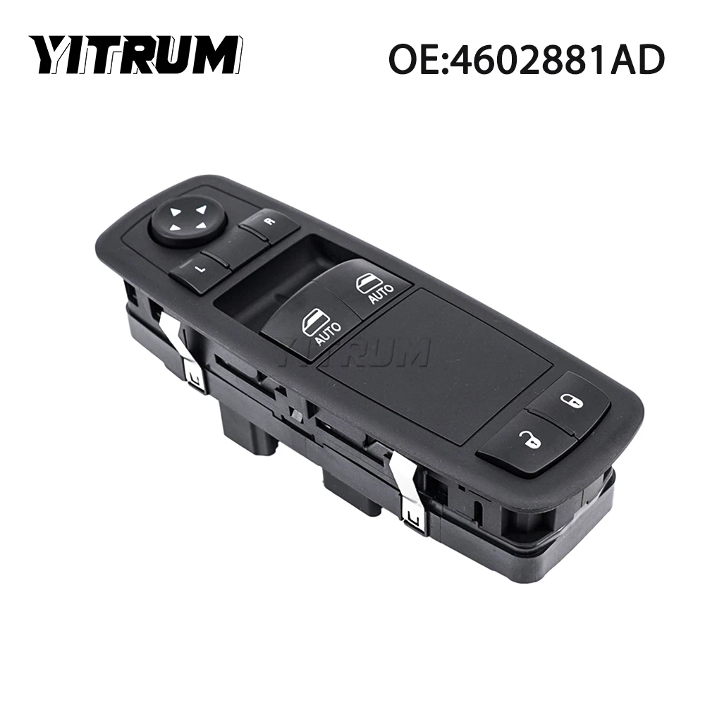 

YITRUM 4602881AD 68148893AB 68148893AA 4602881AB Car Power Window Switch Without Folding For Dodge Ram Pickup 1500 2500 3500