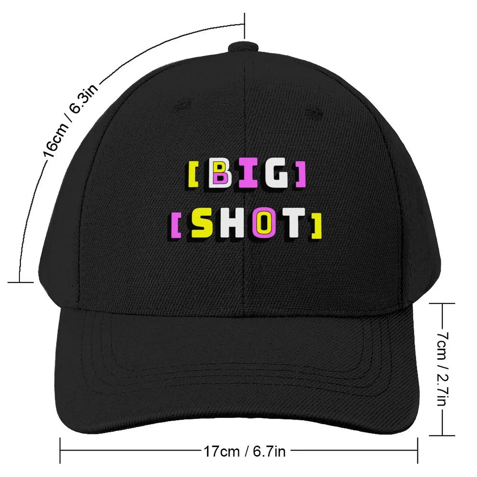 BIG SHOT! deltarune spamton Baseball Cap Rave Streetwear Women's Hats Men's