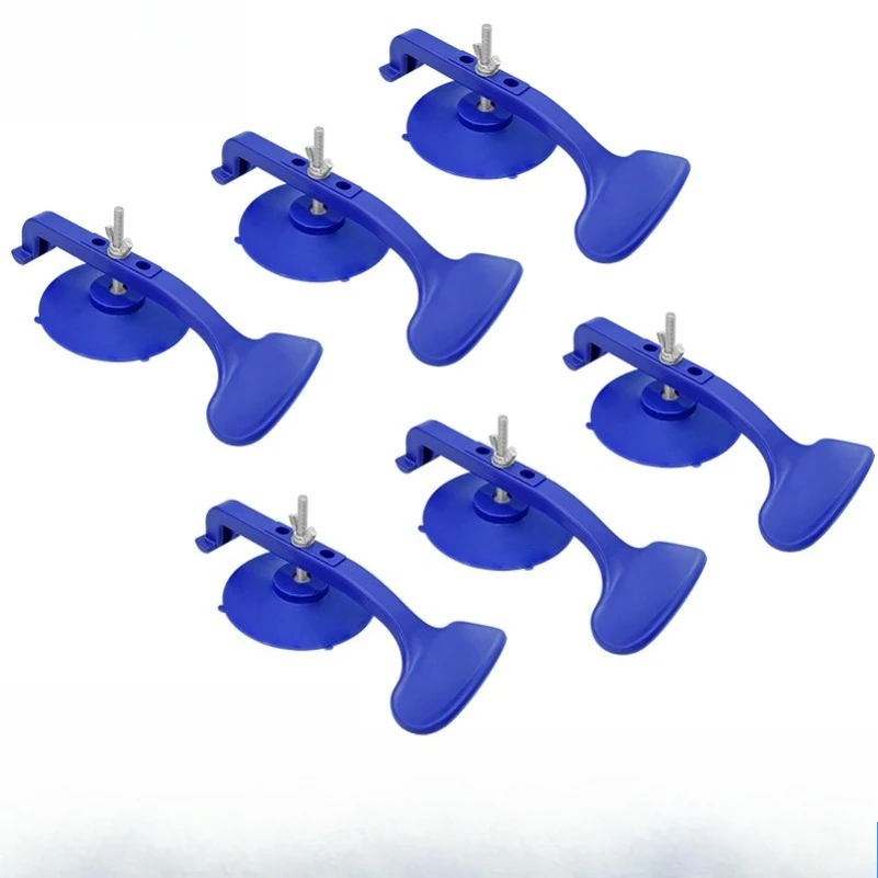 6PCS surrounds the installation fixing clip, and the glass suction cup surrounds the installation fixing device.
