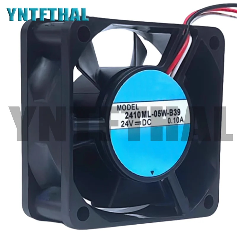 

New 2410ML-05W-B39 DC24V 0.10A 3 Wire Cooling Fan
