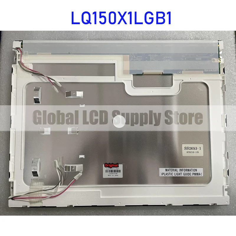 

LQ150X1LGB1 15.0 Inch TFT LCD Display Screen Panel for Sharp 20 Pins Brand New Fast Shipping 100% Tested