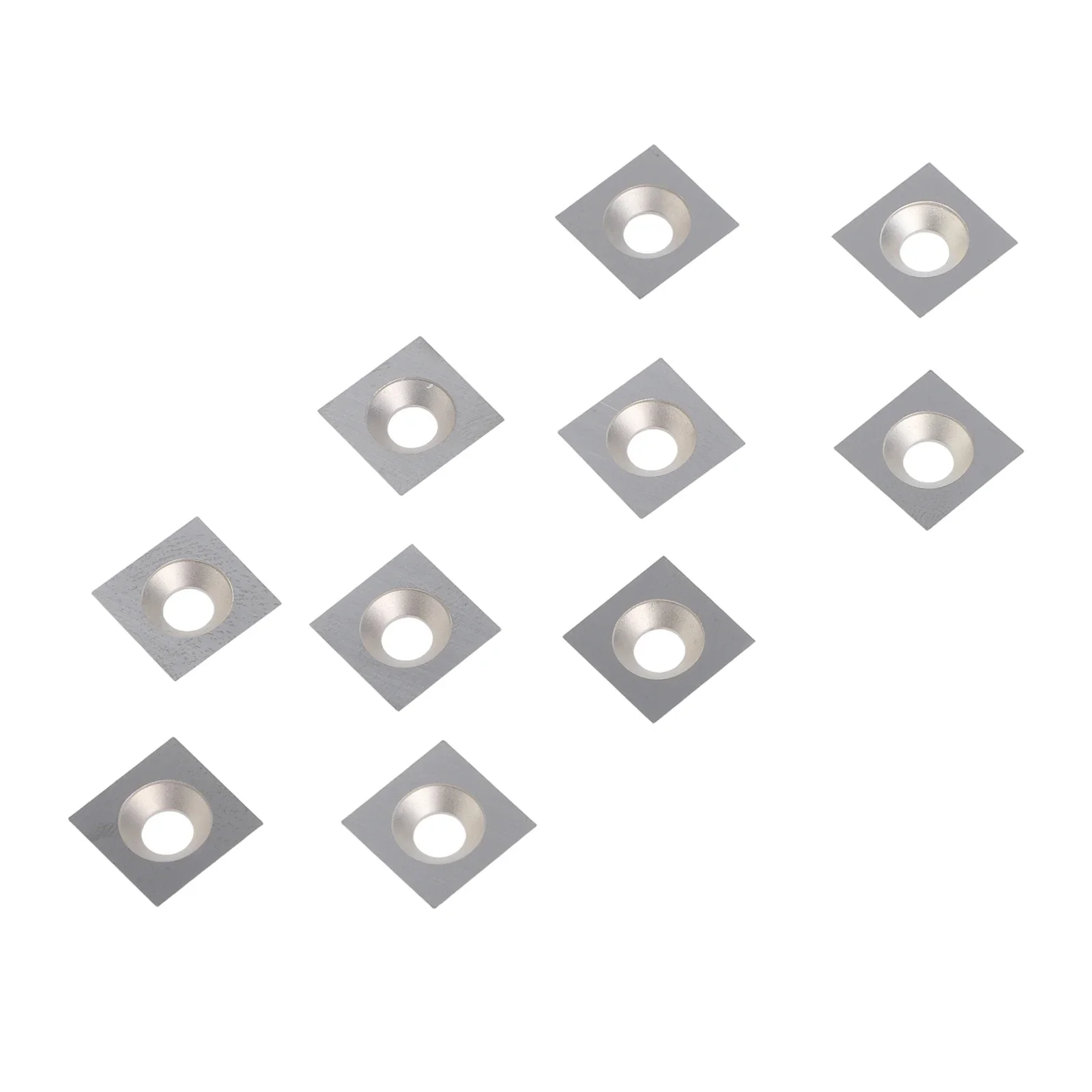 Planer Accessories Carbide Inserts 4 Edges Design Bevel Cut Blade Change Ease Dull Blade Rotation Replacement Parts