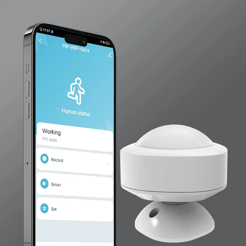 Mini Smart Motion Detector Sensor Human Body Infrared Sensor Anti Theft Tuya App Remote Control Wireless Motion Detector